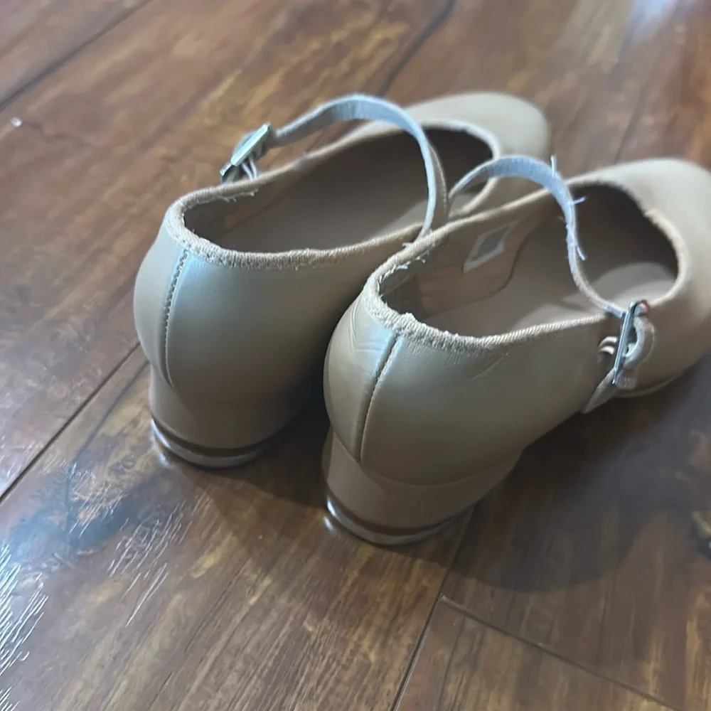 Bloch  Tan Leather Tap Shoes Techno Taps Size 5